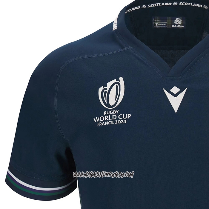 Maillot Ecosse Rugby 2023 World Cup Domicile